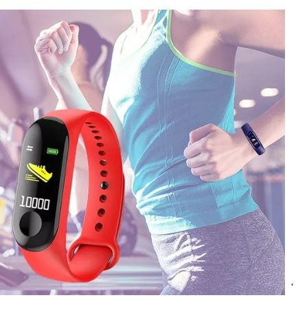 Foto 4 pulgar | Reloj Smart Watch M6 color Rojo