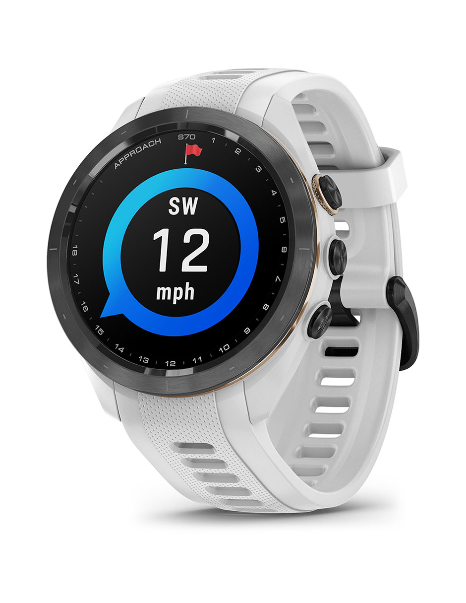 Foto 3 pulgar | Smartwatch Garmin Approach S70 Blanco 42mm