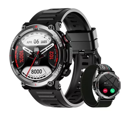 Reloj Inteligente Wünd Negro para Hombre