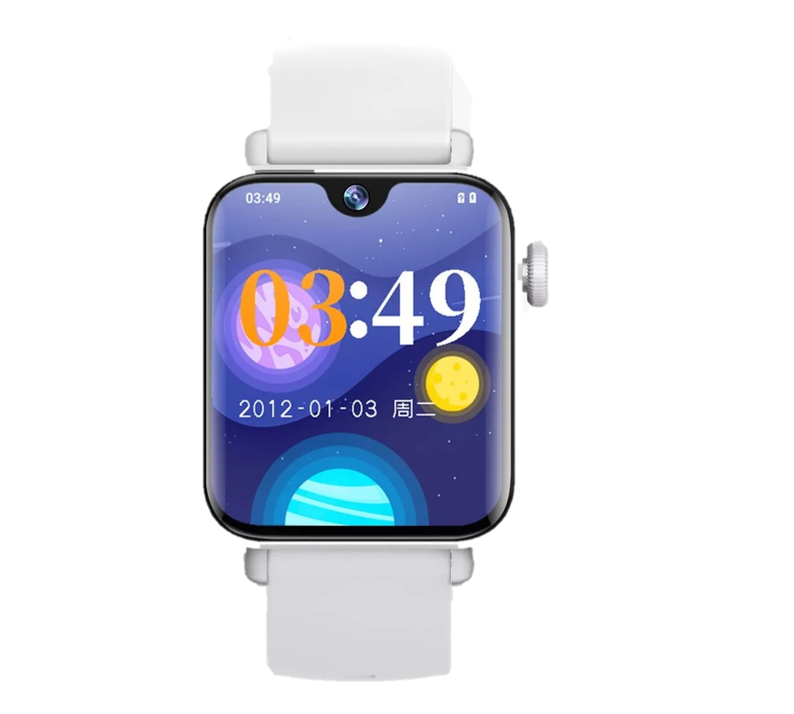 Foto 3 pulgar | Smartwatch I1 Pro Fralugio Android 8.1 Wifi 4g Gps Mp3 Blanco