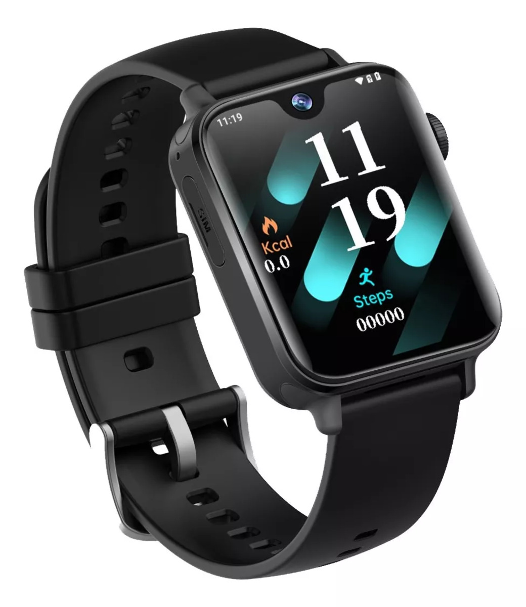 Reloj Smartwatch I1 Pro Fralugio Android 8.1 4 GB RAM 64 GB Negro