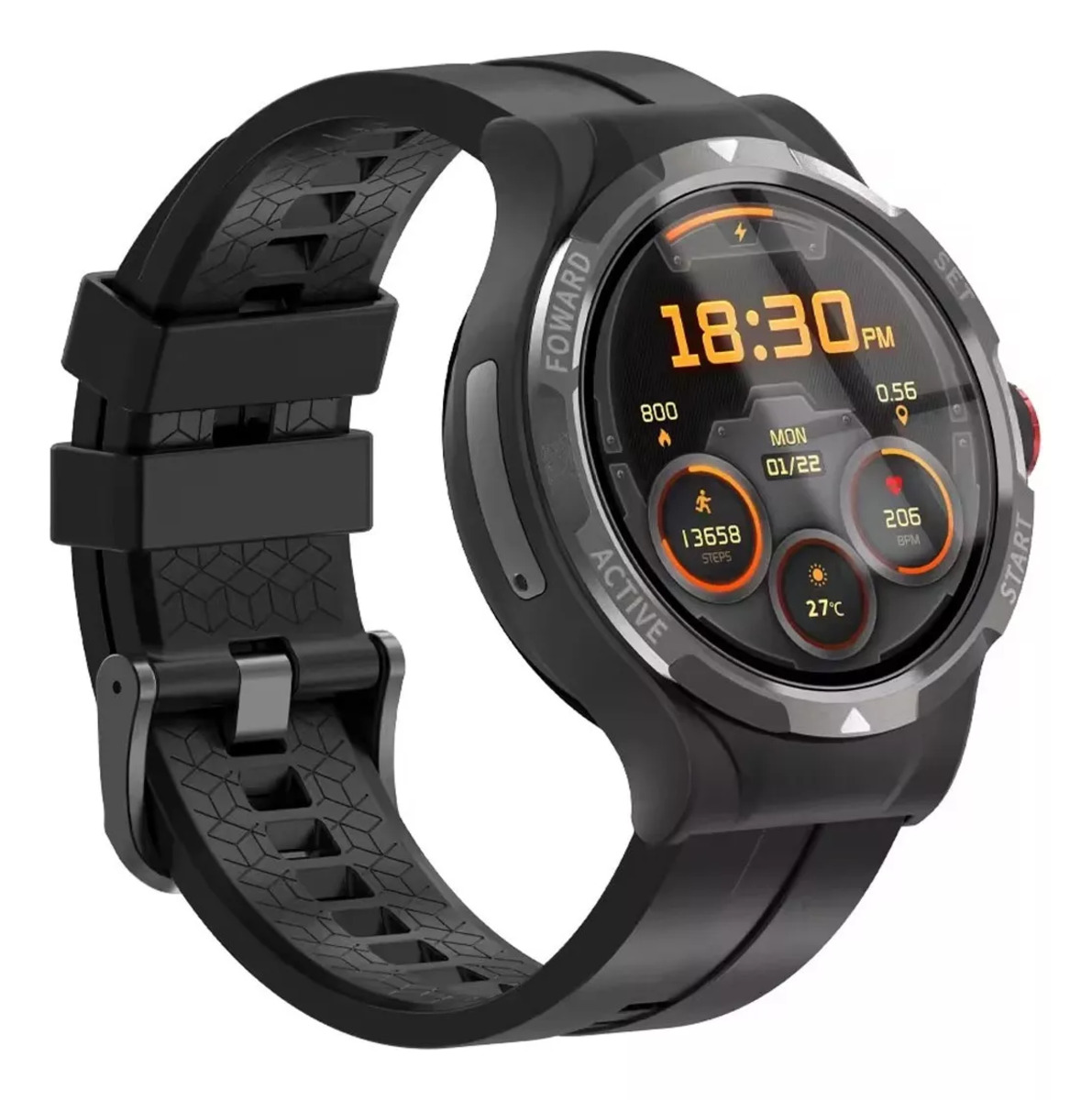 Foto 3 pulgar | Smartwatch Reloj Android 10 Fralugio V10 16 Gb De Rom Y 2gb Ram Wifi Gps Hd