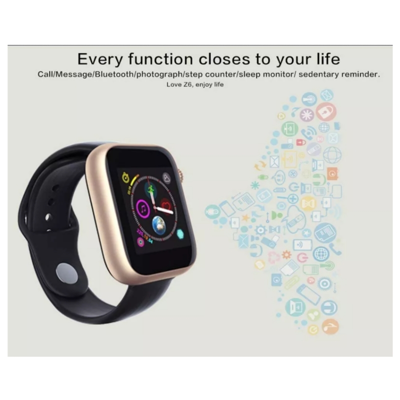 Foto 4 pulgar | Monitor De Frecuencia Cardíaca Smartwatch Z13 Health Bluetooth - Venta Internacional.