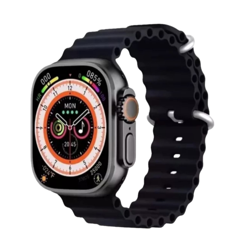 Foto 1 | Reloj Smartwatch Negro con Bluetooth-Venta Internacional