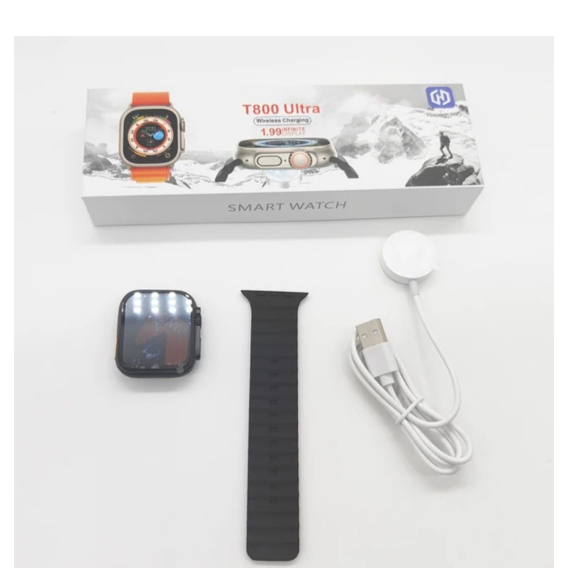 Foto 2 | Reloj Smartwatch Negro con Bluetooth-Venta Internacional