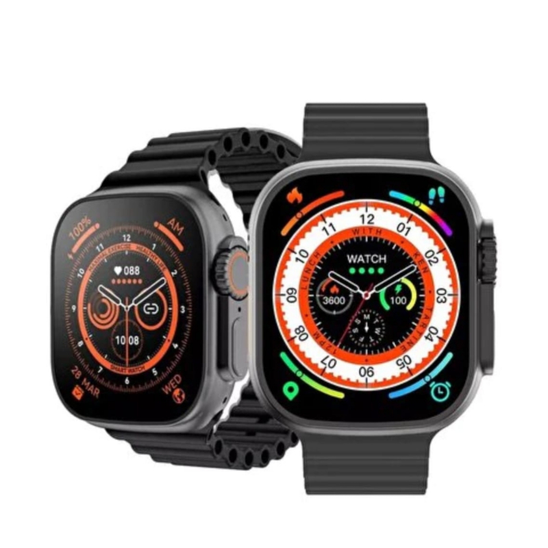 Foto 5 | Reloj Smartwatch Negro con Bluetooth-Venta Internacional