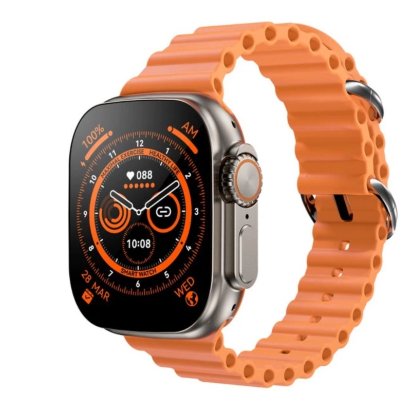 Reloj Smartwatch Ultra Series 8 2023 Con Cargador Inalámbrico - Venta Internacional.