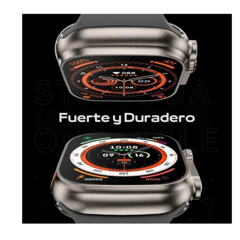 Foto 2 | Reloj Smartwatch Ultra Series 8 2023 Con Cargador Inalámbrico - Venta Internacional.