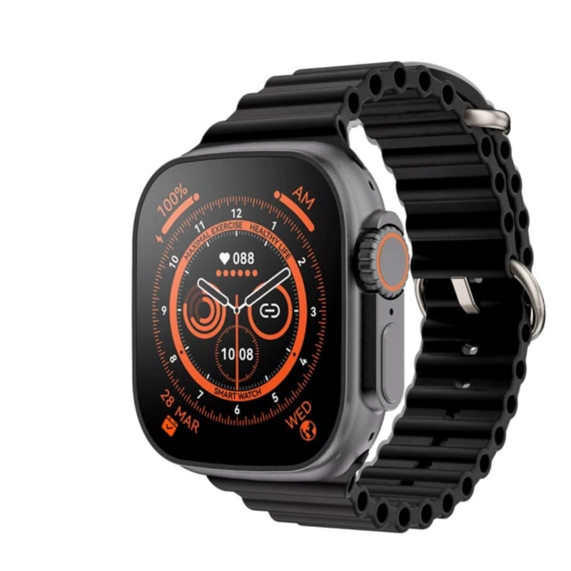Foto 3 | Reloj Smartwatch Ultra Series 8 2023 Con Cargador Inalámbrico - Venta Internacional.