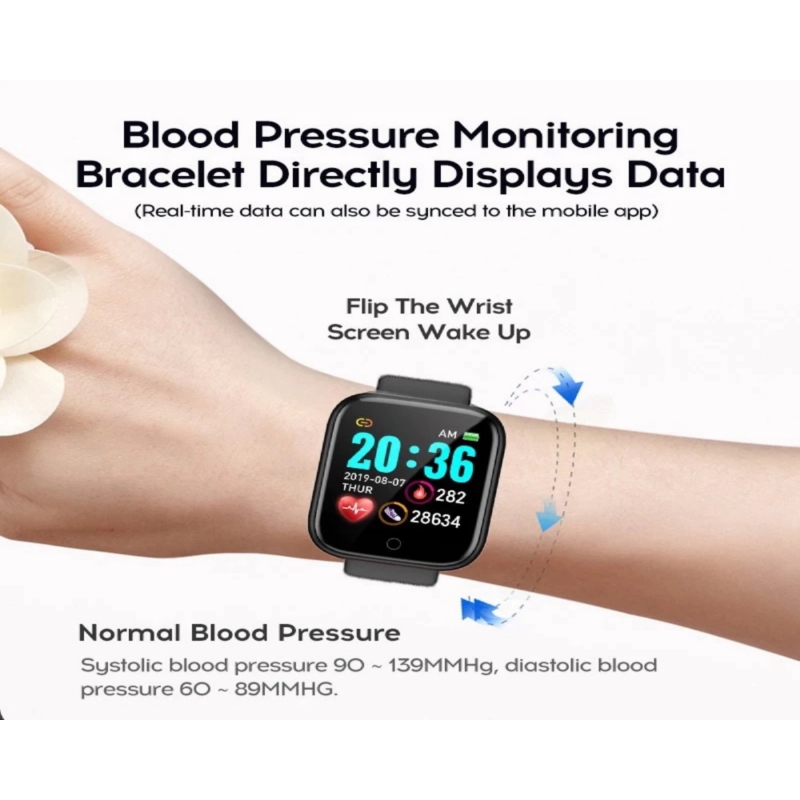 Foto 5 pulgar | Smart Watch Pro D20 Para Android E Ios - Resistente Al Agua - Venta Internacional.