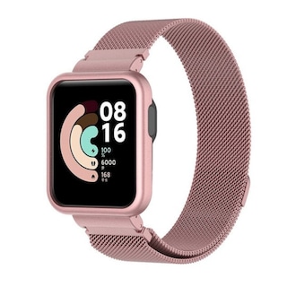 Foto 2 | Funda De Reloj Para Correa De Metal Milanés Redmi Watch Lite - Venta Internacional.