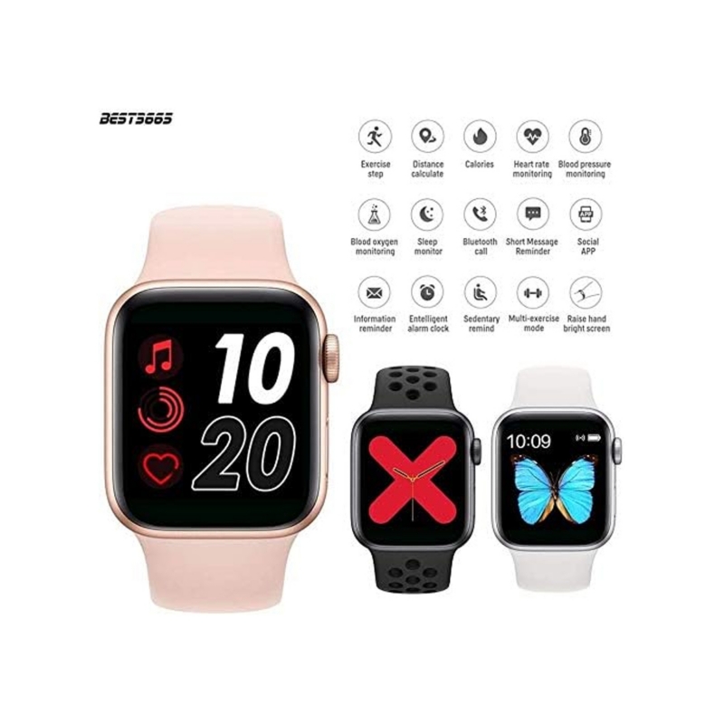 Foto 5 pulgar | Reloj Inteligente Dualfit Smart Bluetooth Unisex Con 2 Correas De 1,44 Pulgadas - Venta Internacional.