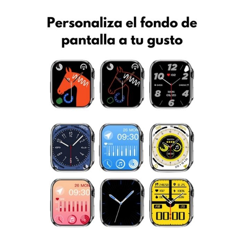 Foto 3 pulgar | Reloj Inteligente Hw8 Max 49 Mm Compatible Con Ios Y  - Venta Internacional.