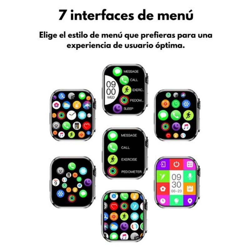 Foto 4 pulgar | Reloj Inteligente Hw8 Max 49 Mm Compatible Con Ios Y  - Venta Internacional.