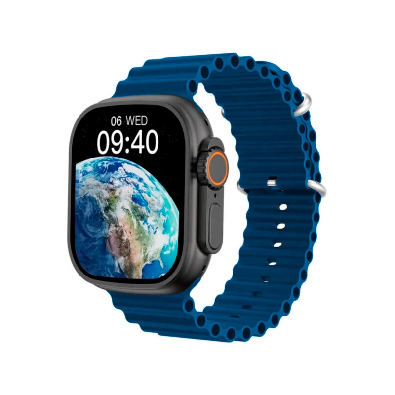 Foto 2 pulgar | Reloj Smartwatch Azul con Bluetooth-Venta Internacional