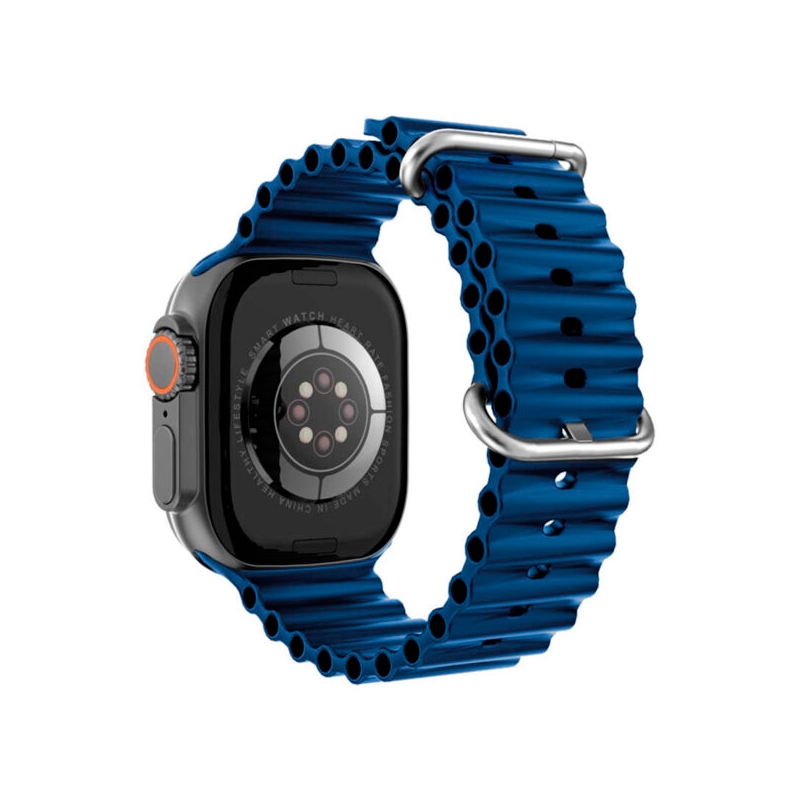 Foto 3 pulgar | Reloj Smartwatch Azul con Bluetooth-Venta Internacional
