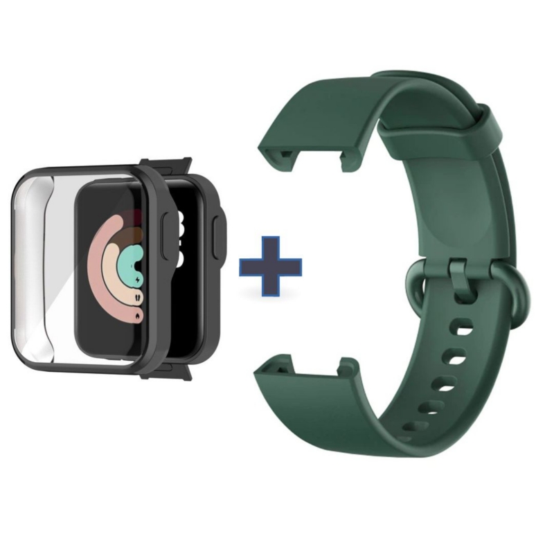 Foto 2 pulgar | Correa Con Funda Compatible Con Xiaomi Mi Watch Lite - Venta Internacional.