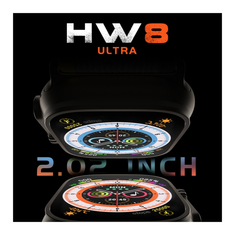 Smartwatch Hw8 Ultra Bluetooth 2.02 Pulgadas Con Pantalla Ip68 - Venta Internacional.