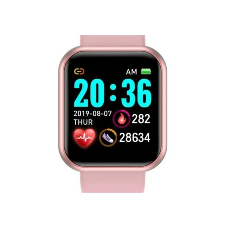 Foto 2 | Reloj Inteligente T5s Bluetooth Con Monitor De Presión Arterial Rosa - Venta Internacional.