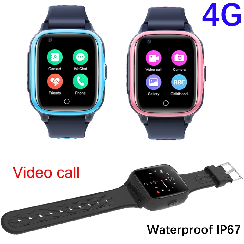 Foto 2 pulgar | Reloj Inteligente Para Niños Con Videollamadas 4g, Color Negro - Venta Internacional.