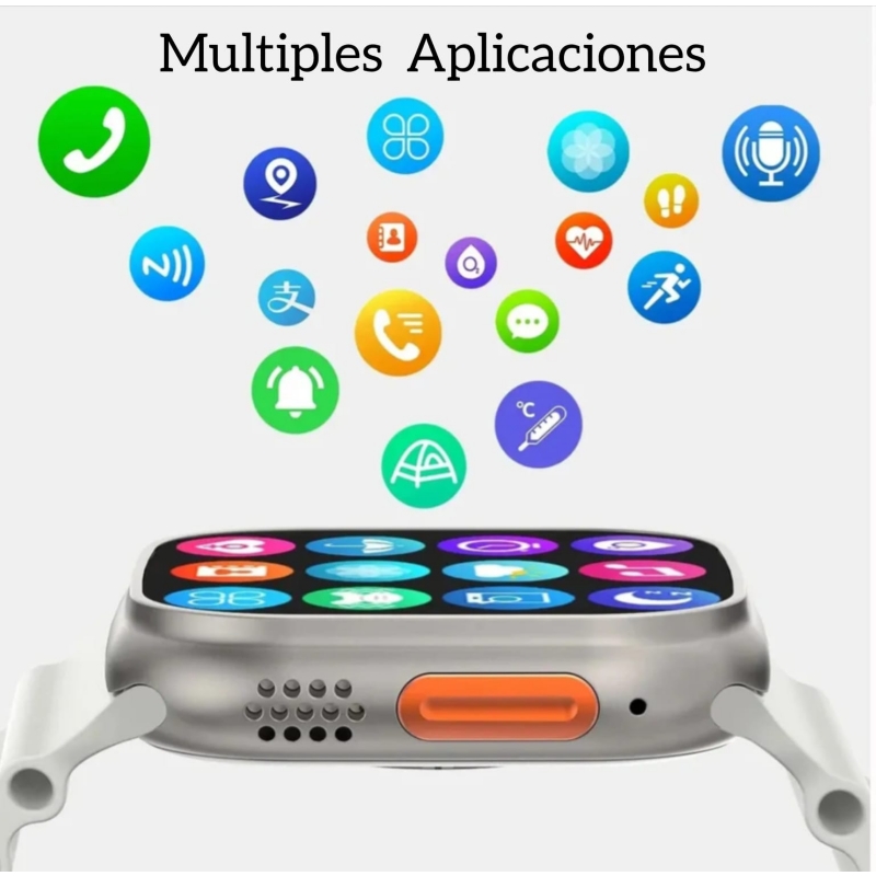 Foto 3 | Smartwatch S8ultra 49 Mm Gps De Titanio Verde Alpino Con Nfc - Venta Internacional.