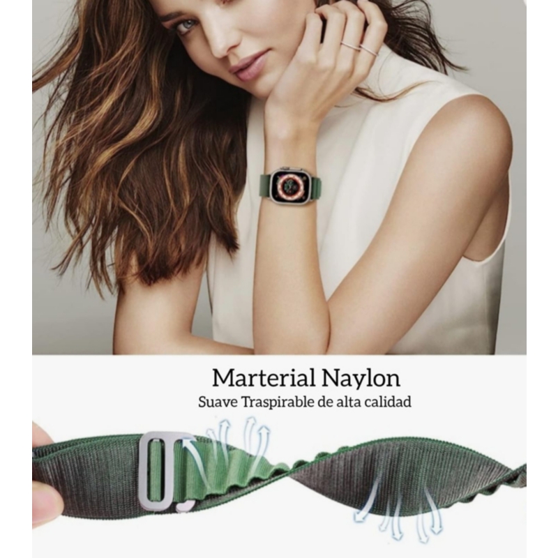 Foto 4 | Smartwatch S8ultra 49 Mm Gps De Titanio Verde Alpino Con Nfc - Venta Internacional.