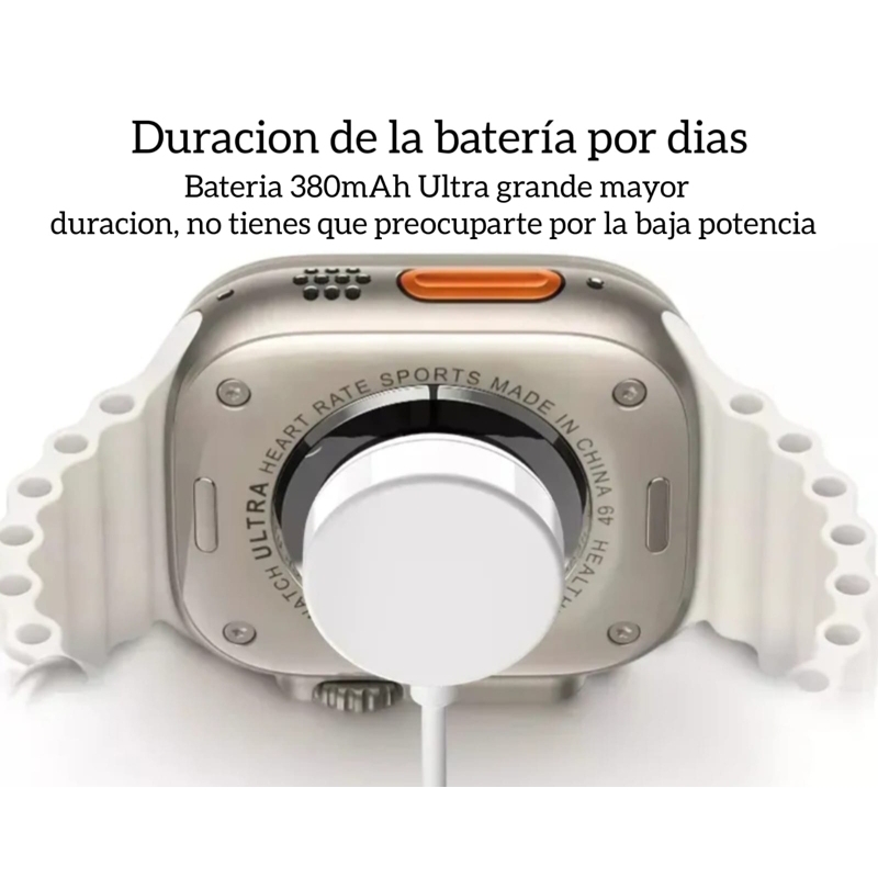 Foto 5 | Smartwatch S8ultra 49 Mm Gps De Titanio Verde Alpino Con Nfc - Venta Internacional.