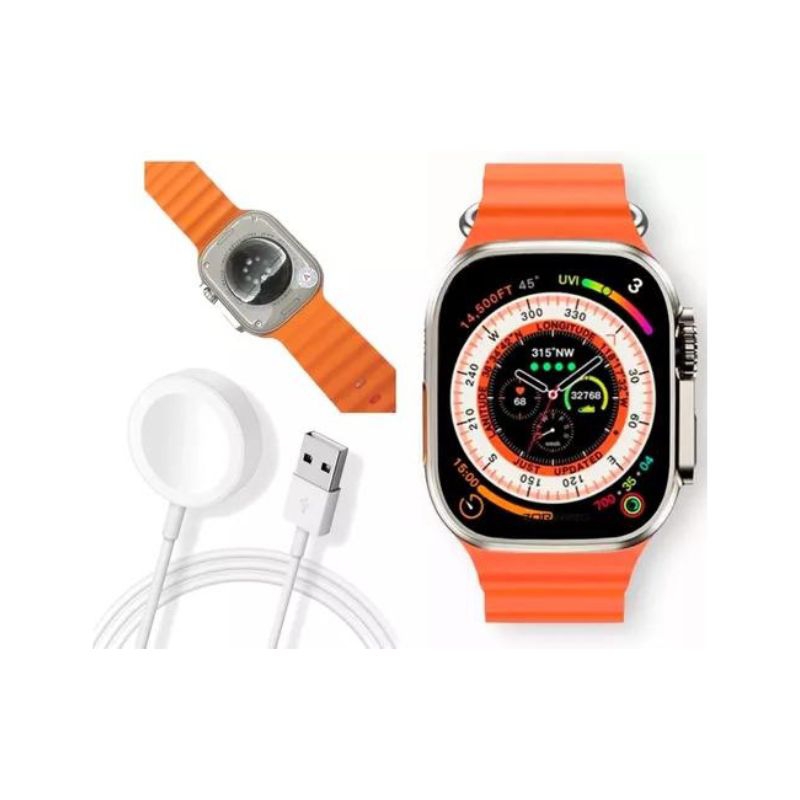 Foto 4 pulgar | Reloj Inteligente Serie Ultra Qs8 8 Para Android Iphone 49 Mm - Venta Internacional.