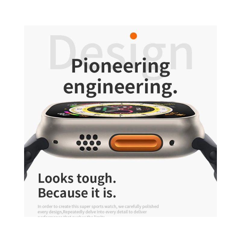 Foto 5 pulgar | Reloj Inteligente Serie Ultra Qs8 8 Para Android Iphone 49 Mm - Venta Internacional.