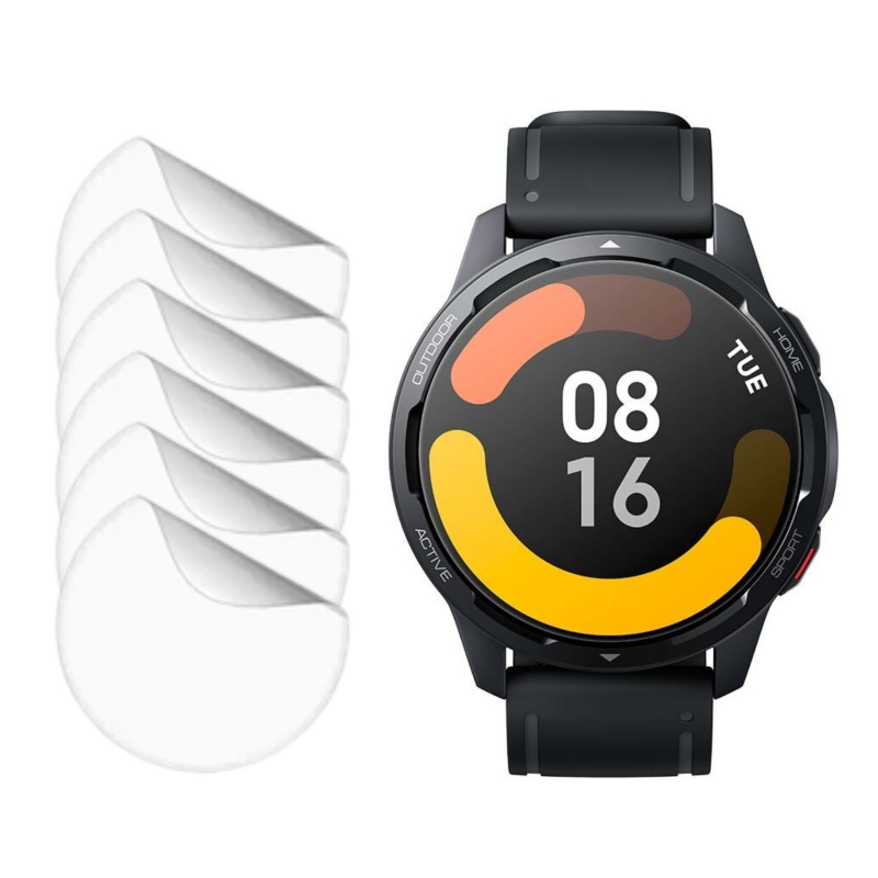 Protector De Pantalla Hydrogel Xiaomi S1 Active Smartwatch, Paquete De 6 - Venta Internacional.