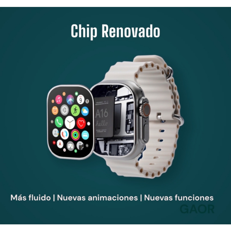 Foto 4 | Reloj Inteligente Hello Watch3 Ultra Amoled de 49 mm con Llamadas y Notificaciones - Venta Internacional