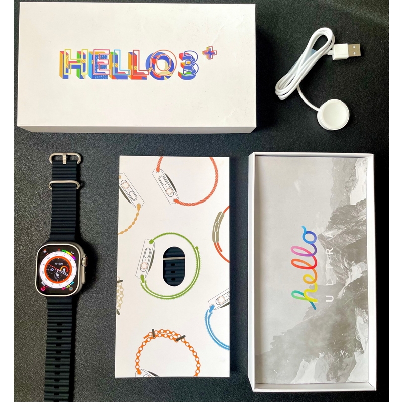 Foto 7 pulgar | Reloj Inteligente Hello Watch3 Ultra Amoled de 49 mm con Llamadas y Notificaciones - Venta Internacional