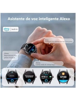 Foto 3 | Reloj Inteligente Petukita Box Llamadas Bluetooth Alexa 06h