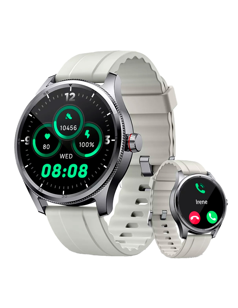 Foto 4 pulgar | Reloj Inteligente Petukita Box Llamadas Bluetooth Alexa 06h Blanco
