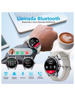 Foto 5 | Reloj Inteligente Petukita Box Llamadas Bluetooth Alexa 06h Blanco
