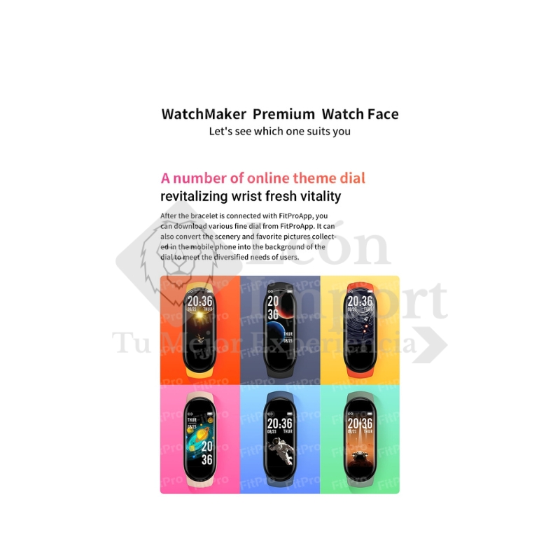 Foto 3 pulgar | Pulsera Inteligente Smartband M6 Bluetooth Health Strap - Venta Internacional