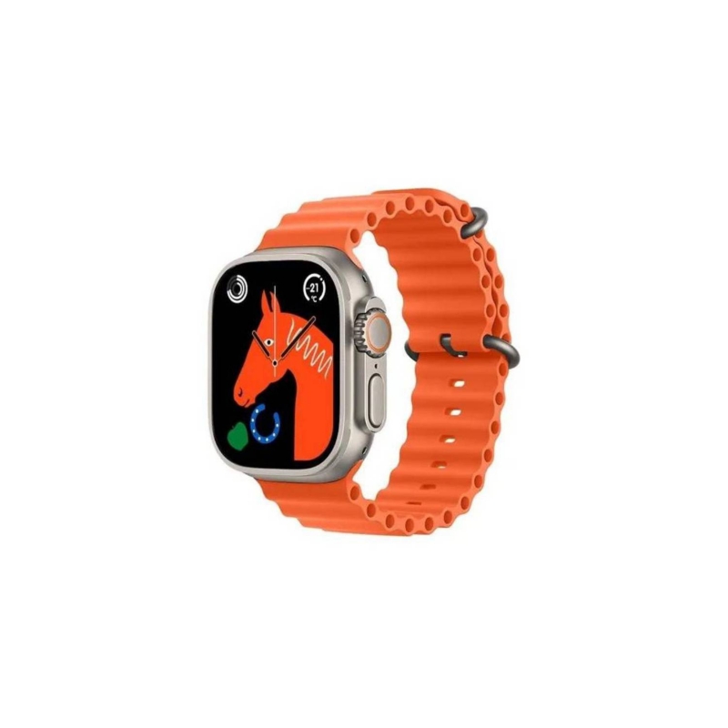 Foto 2 pulgar | Smartwatch Intelligent Serie 8 Ultra Naranja - Venta Internacional