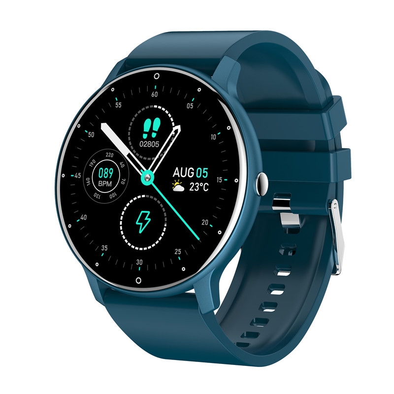 Foto 2 pulgar | Reloj Smartwatch Azul con Bluetooth-Venta Internacional