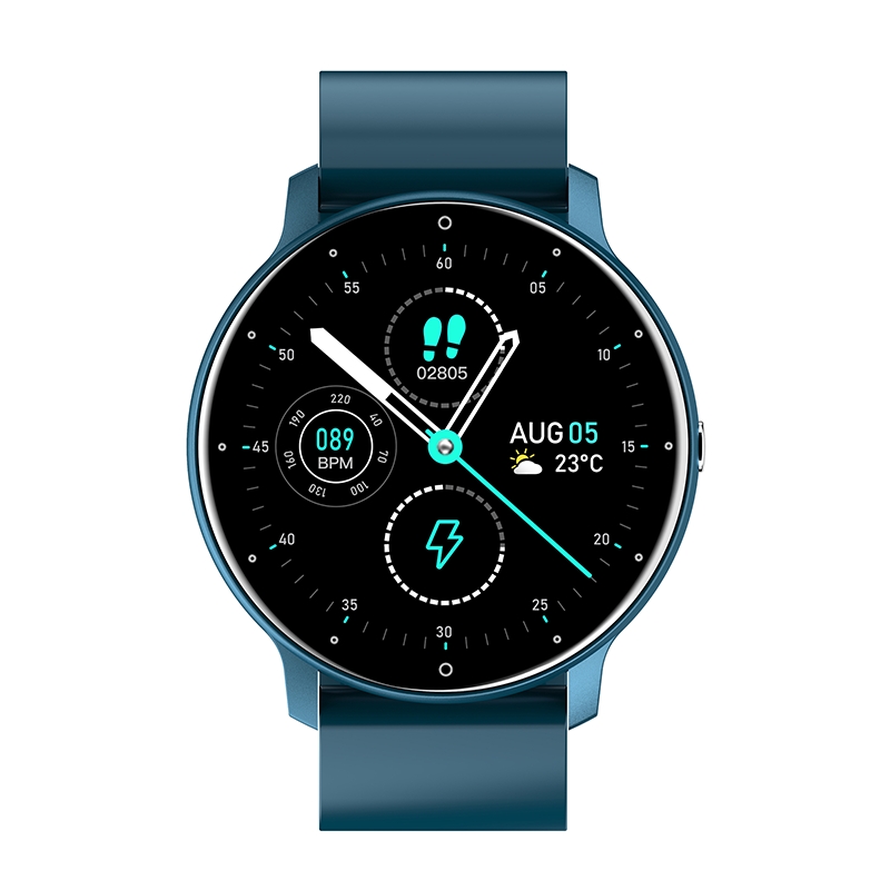 Foto 3 pulgar | Reloj Smartwatch Azul con Bluetooth-Venta Internacional