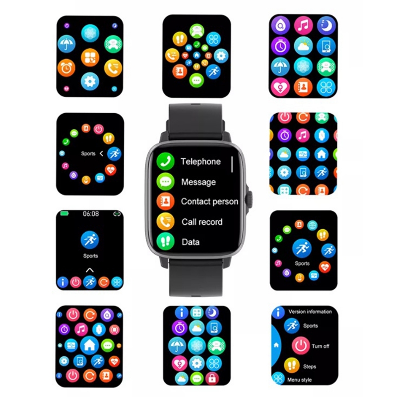 Foto 7 pulgar | Reloj Smartwatch Rosa con Bluetooth-Venta Internacional