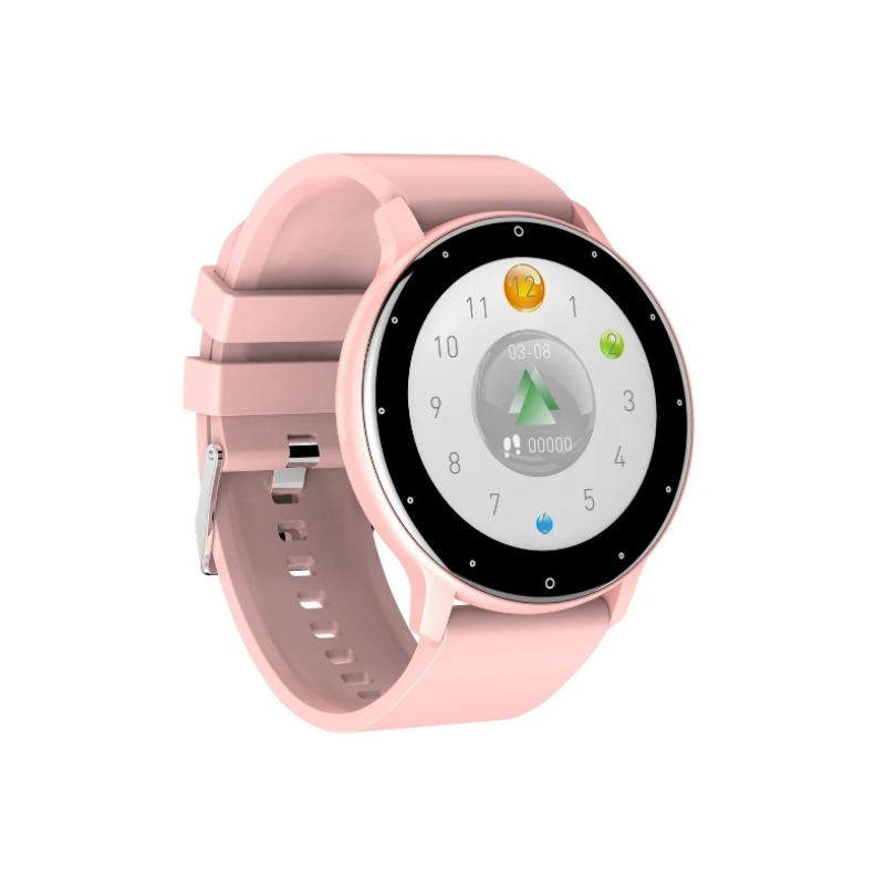 Foto 4 pulgar | Reloj Smartwatch Rosa con Bluetooth-Venta Internacional