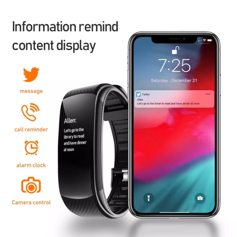 Foto 3 pulgar | Smartwatch C5s Sports Bluetooth Con Monitor de Frecuencia Cardíaca - Venta Internacional