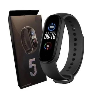 Foto 1 | Reloj Inteligente Smartband M5 con Monitor de Frecuencia Cardiaca Negro - Venta Internacional