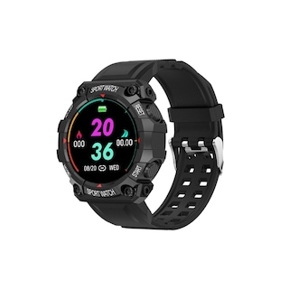 Foto 2 | Reloj Smartwatch Negro con Bluetooth-Venta Internacional