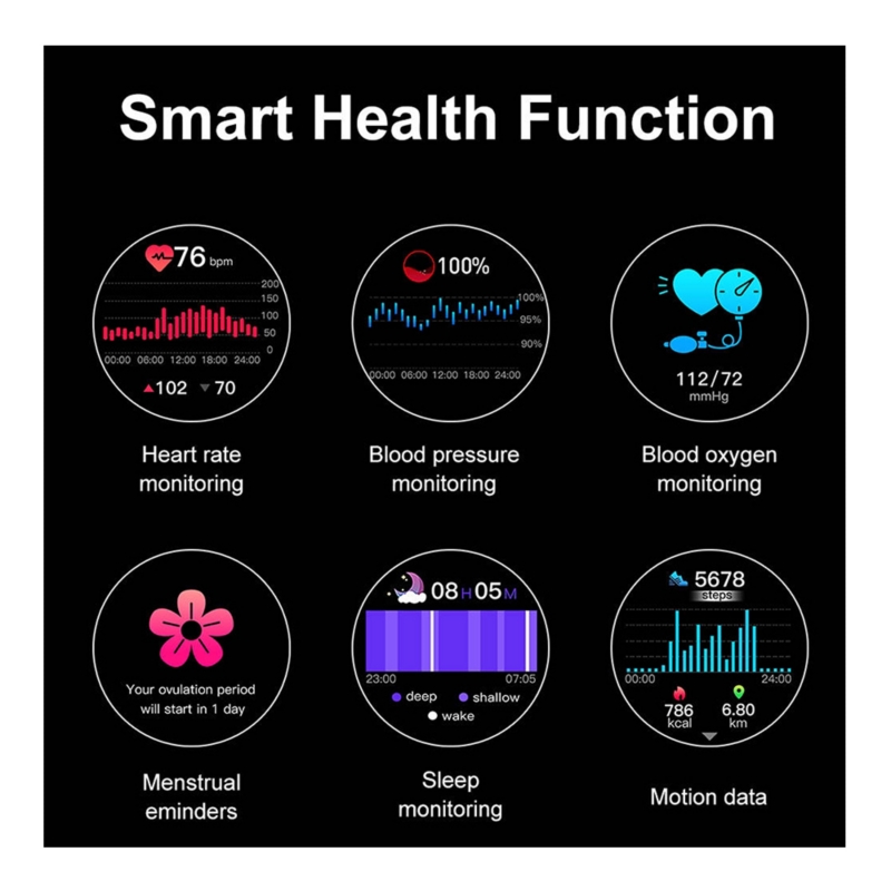 Foto 4 | Reloj Inteligente Njh Sport Bluetooth 1.6 Pulgadas- Venta Internacional