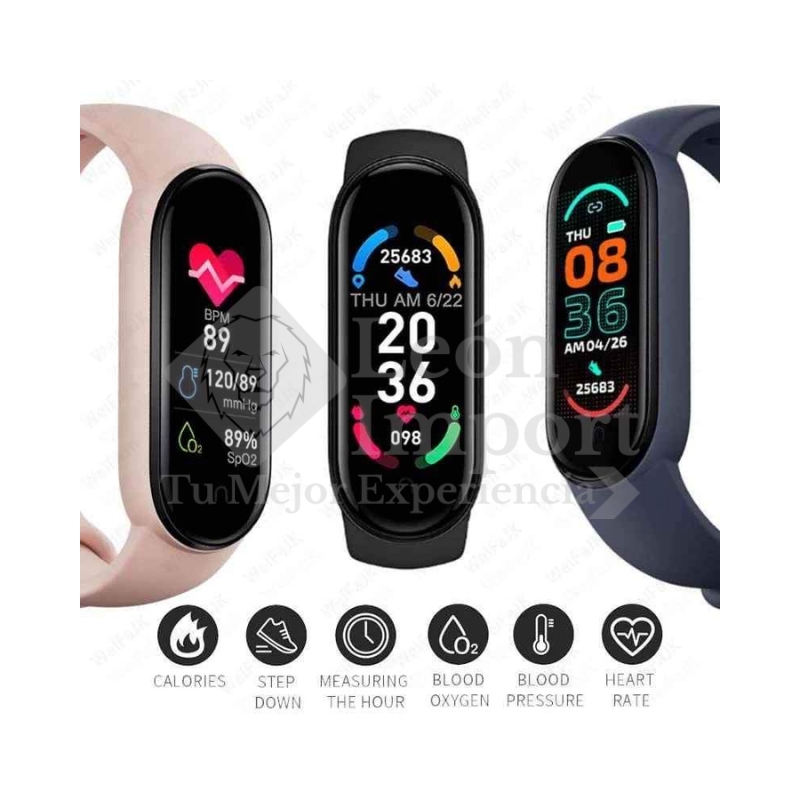 Foto 4 pulgar | Reloj Smartwatch Negro con Bluetooth-Venta Internacional