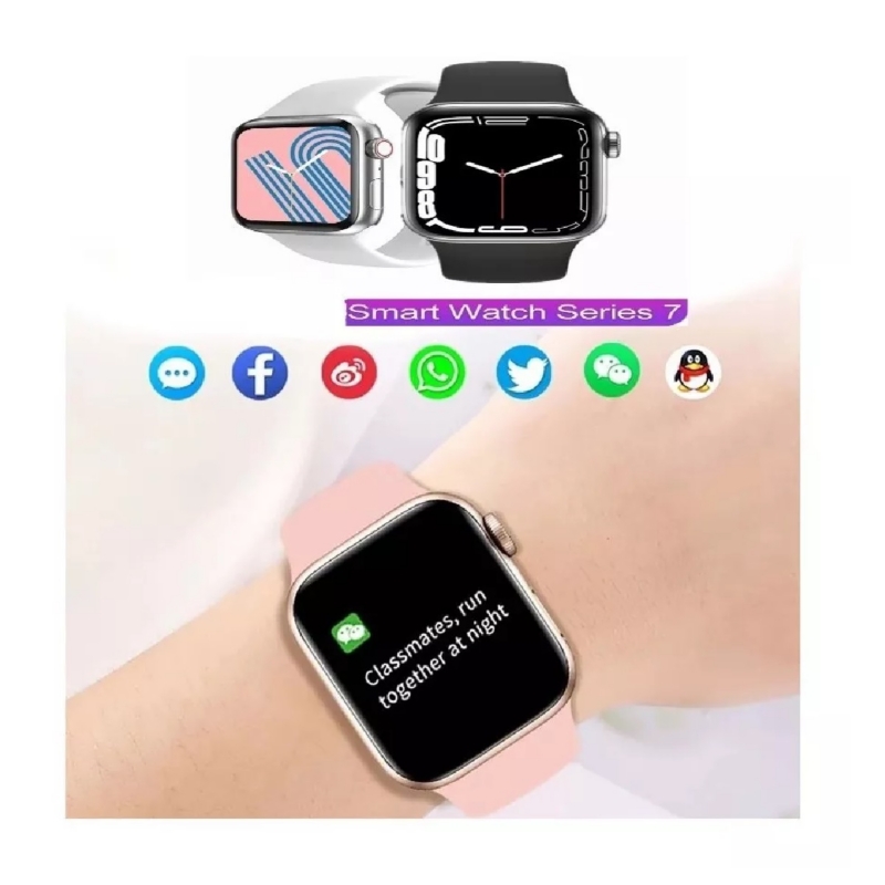 Foto 7 pulgar | Reloj Smartwatch Azul con Bluetooth-Venta Internacional