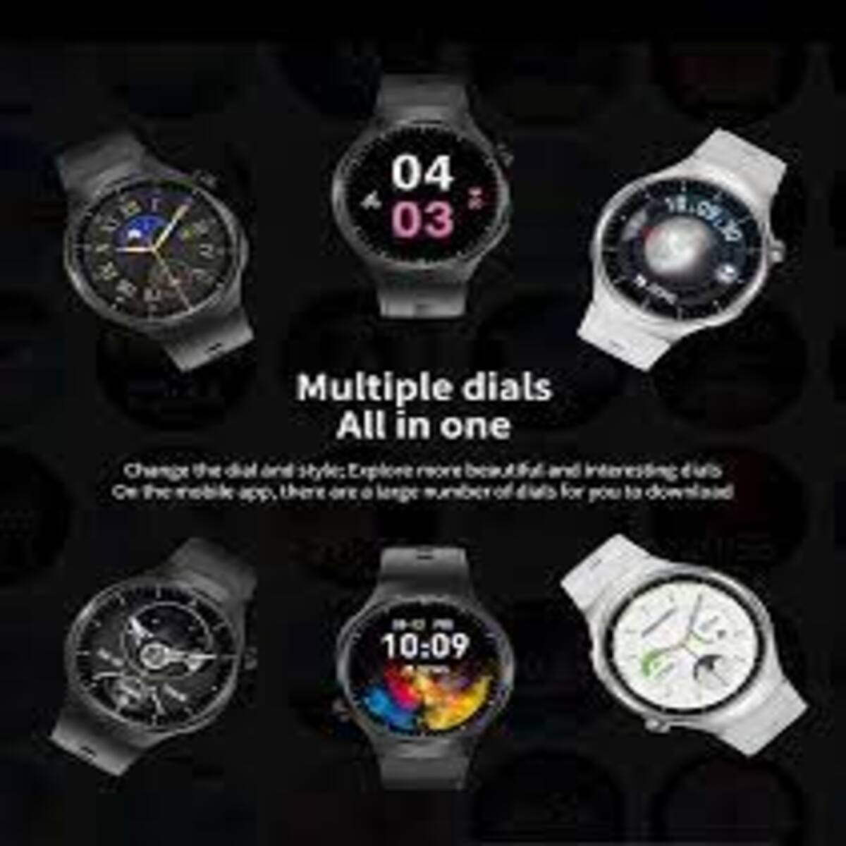 Foto 4 pulgar | Smartwatch I70 Suit by NS Tech con 7 correas y 2 relojes inteligentes con carga inalámbrica