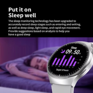 Foto 3 | Reloj inteligente SmartWatch 4 Pro Suit con 7 correas intercambiables