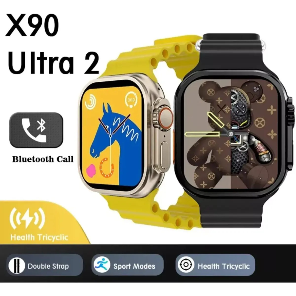 Foto 3 | Smartwatch X90 Ultra 2  By Ns Tech Negro